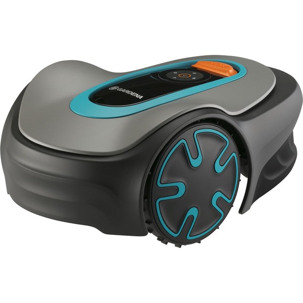 GARDENA Robotmaaier SILENO minimo 500 (Grijs/turquoise, 500 m², Li-ion accu + Basisstation inbegrepen, Bluetooth)